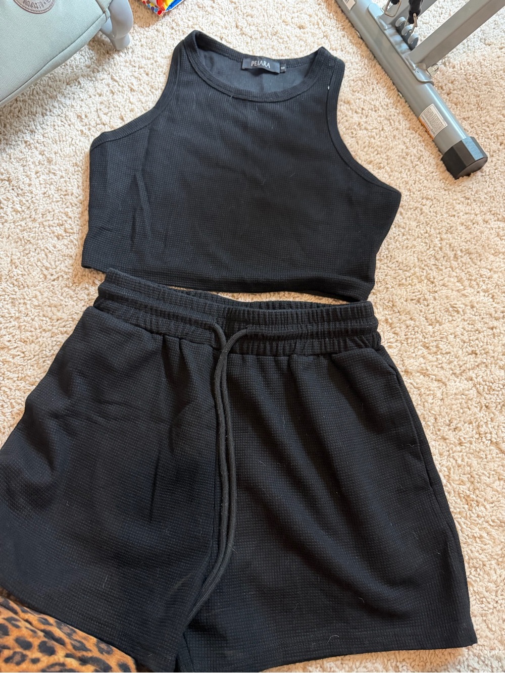 Black lounge set